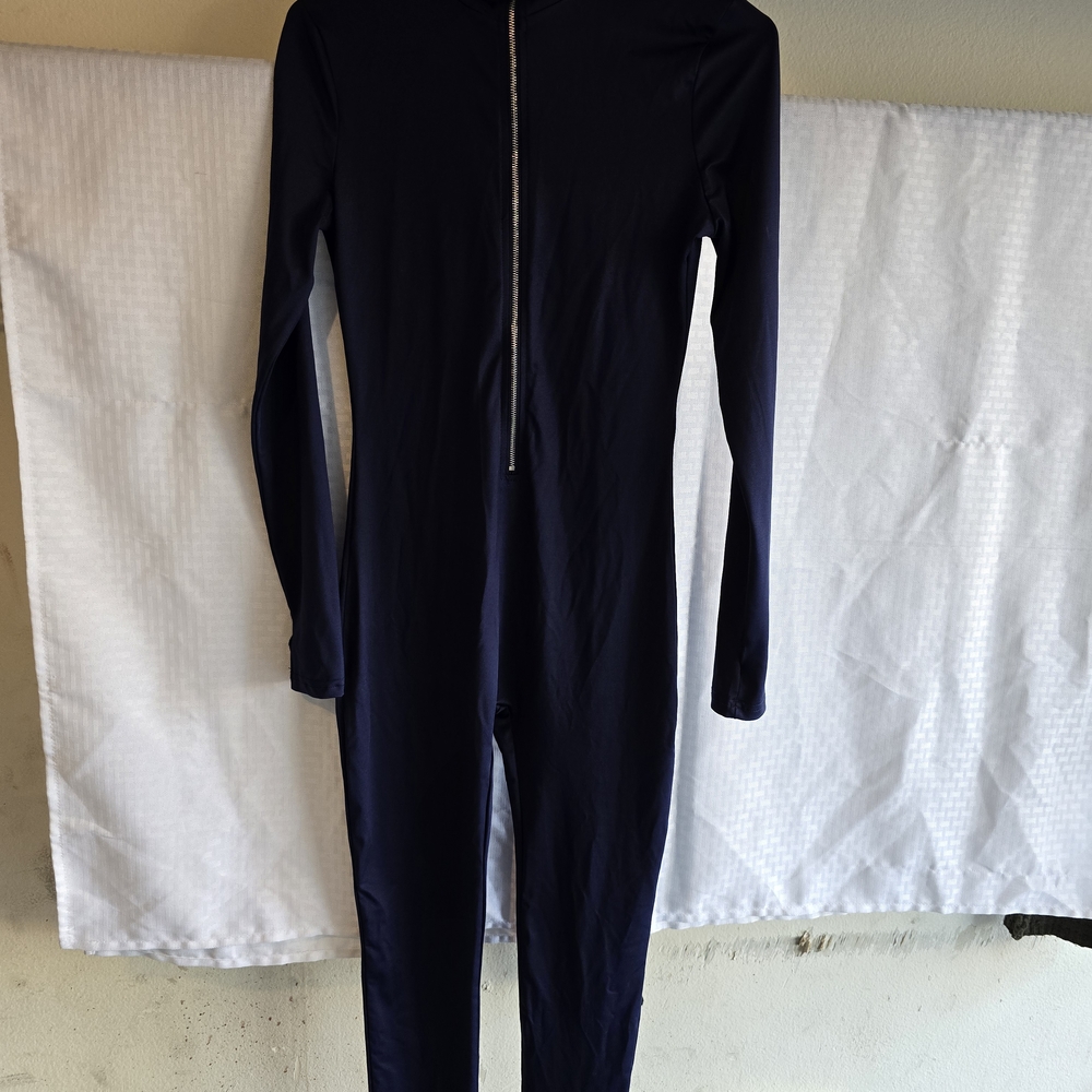 Navy Blue Women's Jumpsuit